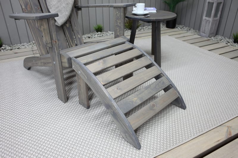 Cranston Krakk - Grå - Hagemøbler & utemiljø - Øvrig hagemøbler - Moduler - Fotskammel & krakk utendørs