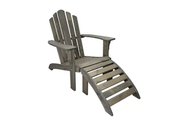 Cranston Krakk - Grå - Hagemøbler & utemiljø - Øvrig hagemøbler - Moduler - Fotskammel & krakk utendørs