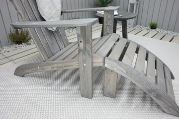 Cranston Krakk - Grå - Hagemøbler & utemiljø - Øvrig hagemøbler - Moduler - Fotskammel & krakk utendørs