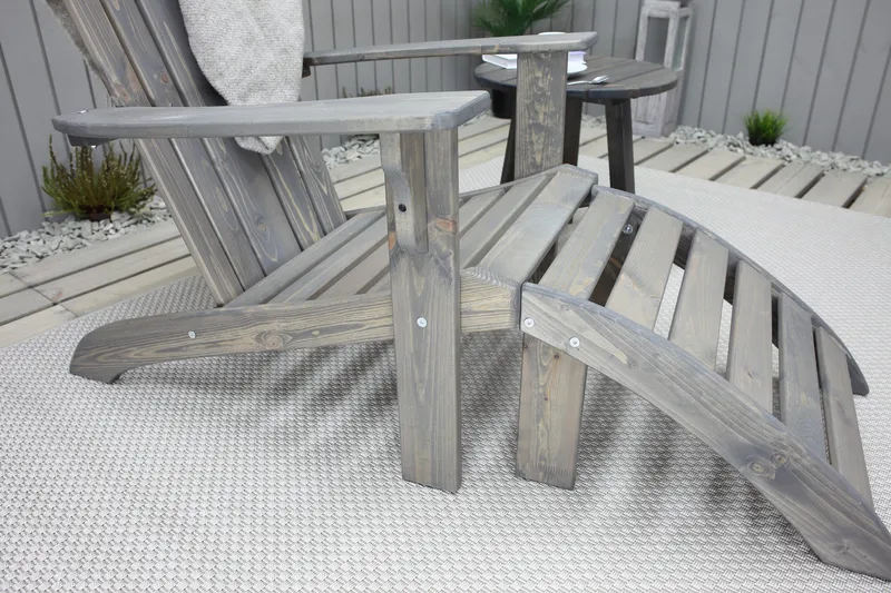 Cranston Krakk - Grå - Hagemøbler & utemiljø - Øvrig hagemøbler - Moduler - Fotskammel & krakk utendørs