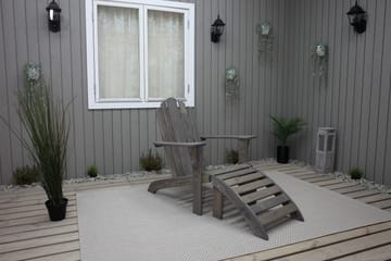 Cranston Krakk - Grå - Hagemøbler & utemiljø - Øvrig hagemøbler - Moduler - Fotskammel & krakk utendørs