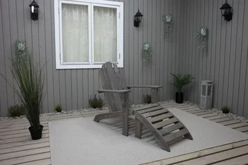 Cranston Krakk - Grå - Hagemøbler & utemiljø - Øvrig hagemøbler - Moduler - Fotskammel & krakk utendørs