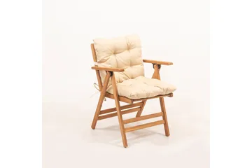 Narwani Skammel - Cream/Naturell - Hagemøbler & utemiljø - Loungemøbler - Loungestol utendørs