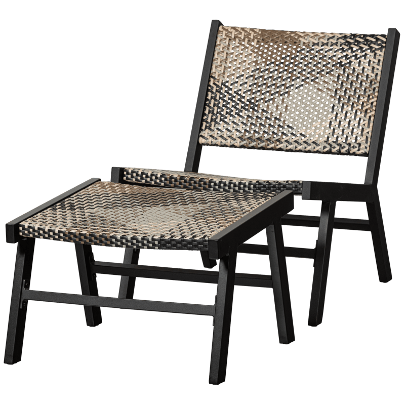 Fotskammel Pom 57 cm utendørs - Flerfarget - Hagemøbler & utemiljø - Øvrig hagemøbler - Moduler - Fotskammel & krakk utendørs