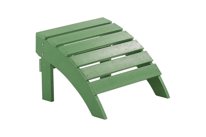 Fotstöd Beliani Adirondack Blå Green