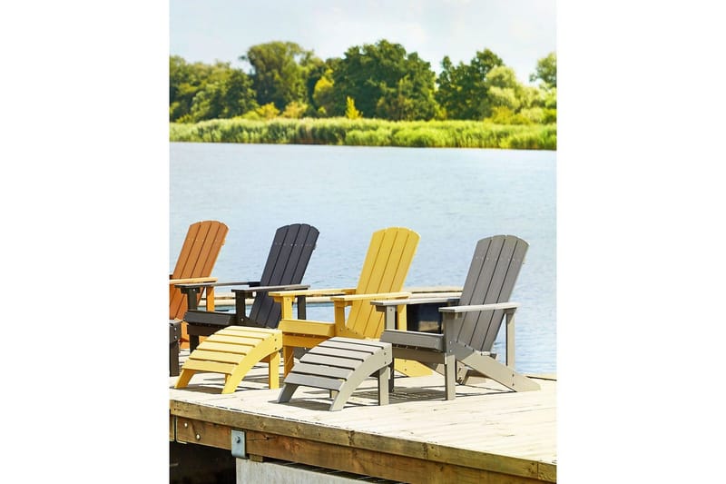 Fotstöd Beliani Adirondack Blå Turquoise - Hagemøbler & utemiljø - Øvrig hagemøbler - Moduler