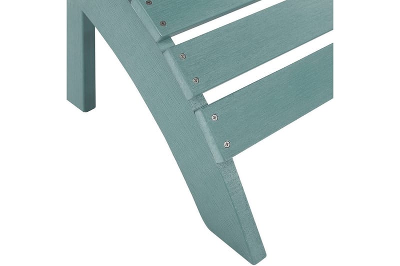 Fotstöd Beliani Adirondack Blå Turquoise - Hagemøbler & utemiljø - Øvrig hagemøbler - Moduler