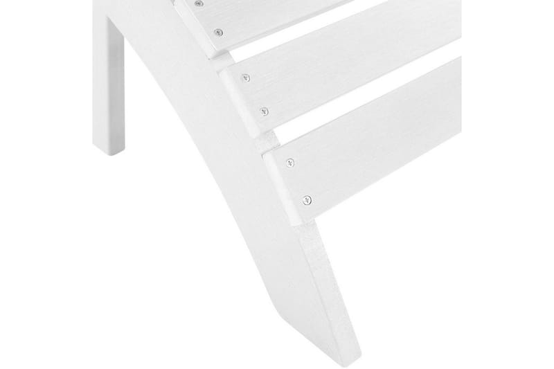 Fotstöd Beliani Adirondack Blå White - Hagemøbler & utemiljø - Øvrig hagemøbler - Moduler