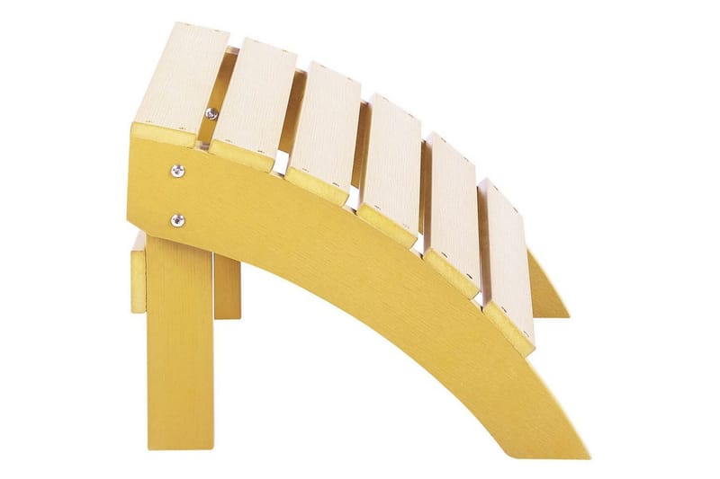 Fotstöd Beliani Adirondack Blå Yellow - Hagemøbler & utemiljø - Øvrig hagemøbler - Moduler