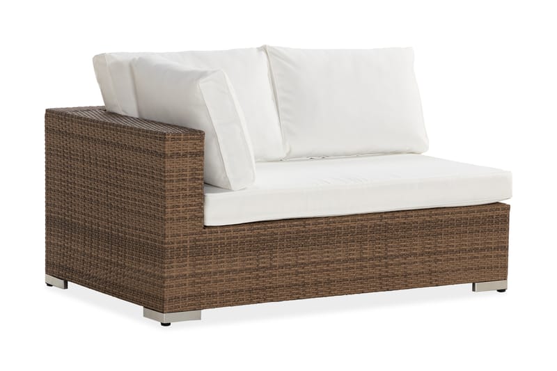 Høyremodul Bahamas 140 cm - Sand - Moduler - Hjørnemodul hagesofa