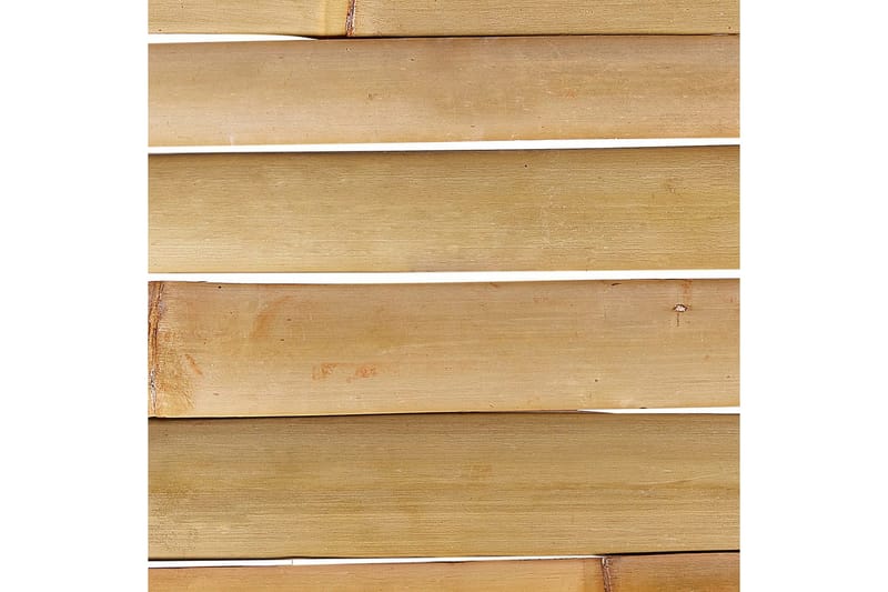 Hagefotskammel Cerreto Hvit/lyst tre - Hvit/lyst tre - Hagemøbler & utemiljø - Øvrig hagemøbler - Moduler