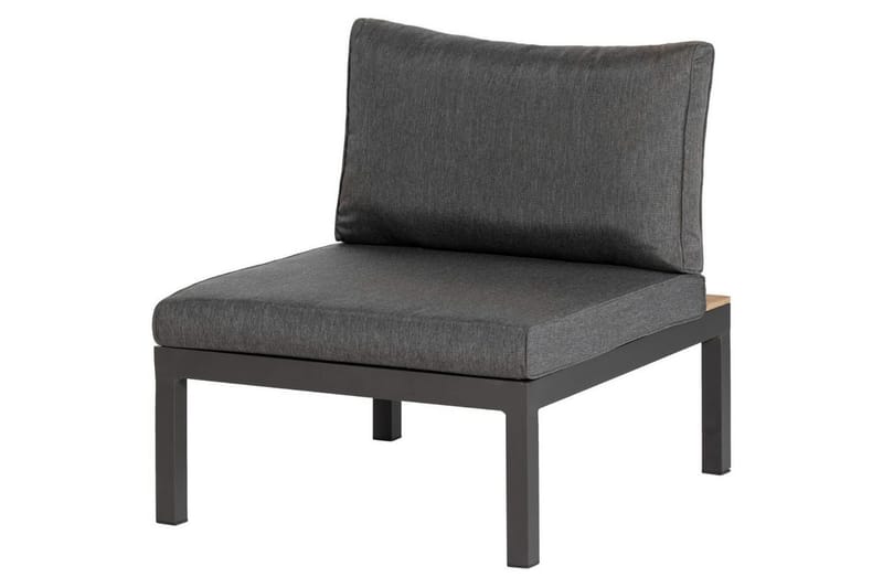 Hageloungeelement La Vida - Antrasitt - Hagemøbler & utemiljø - Øvrig hagemøbler - Moduler - Midtmodul hagesofa