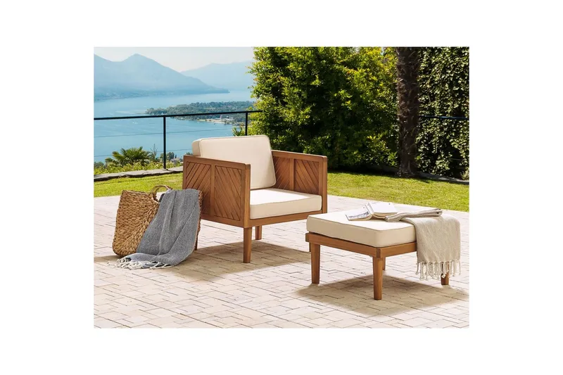 Hagestol Baratti - Hagemøbler & utemiljø - Øvrig hagemøbler - Moduler - Fotskammel & krakk utendørs