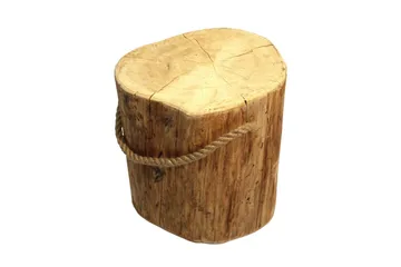 Hillerstorp EcoFurn Stubbe Pölkky 45 cm Ø36-45 cm - Natur - Hagemøbler & utemiljø - Øvrig hagemøbler - Moduler - Fotskammel & krakk utendørs