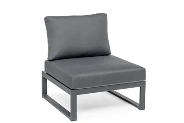 Hillerstorp Oxelunda utesofa midtdel grå - Hagemøbler & utemiljø - Øvrig hagemøbler - Moduler - Midtmodul hagesofa