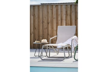 Hillerstorp Sandholma fotskammel beige - Beige - Hagemøbler & utemiljø - Øvrig hagemøbler - Moduler - Fotskammel & krakk utendørs