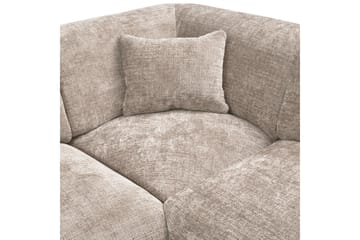 Hjørnesofa Sky - Naturlig, Høyre - Hagemøbler & utemiljø - Øvrig hagemøbler - Moduler
