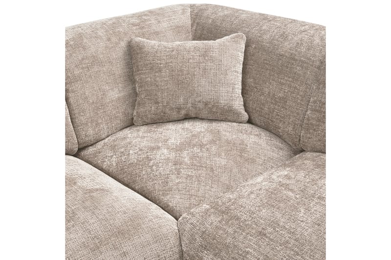 Hjørnesofa Sky - Naturlig, Høyre - Hagemøbler & utemiljø - Øvrig hagemøbler - Moduler