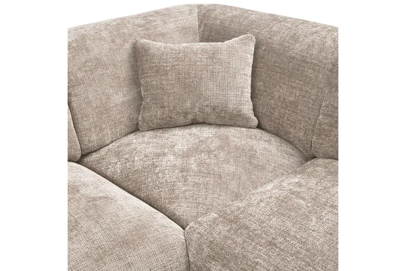 Hjørnesofa Sky - Naturlig, Høyre - Møbler - Sofaer - Hjørnesofaer - Hjørnesofa med divan