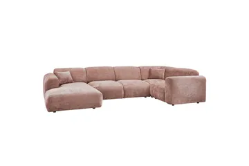 Hjørnesofa Sky - Taupe, Høyre - Møbler - Sofaer - Hjørnesofaer - Hjørnesofa med divan