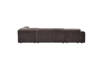 Hjørnesofa Sky - Varm brun, Høyre - Møbler - Sofaer - Hjørnesofaer - Hjørnesofa med divan