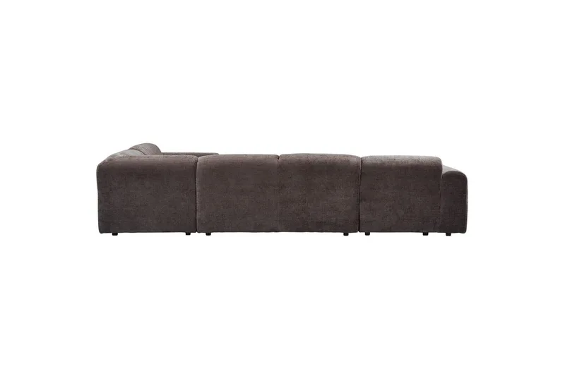 Hjørnesofa Sky - Varm brun, Høyre - Møbler - Sofaer - Hjørnesofaer - Hjørnesofa med divan