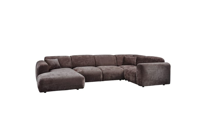 Hjørnesofa Sky - Varm brun, Høyre - Hagemøbler & utemiljø - Øvrig hagemøbler - Moduler