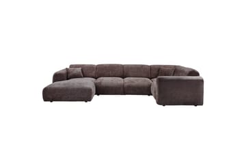Hjørnesofa Sky - Varm brun, Høyre - Hagemøbler & utemiljø - Øvrig hagemøbler - Moduler