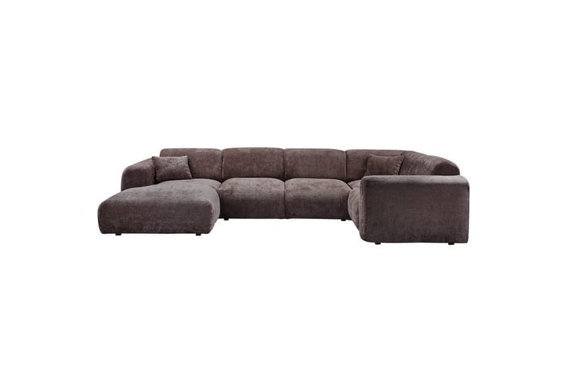 Hjørnesofa Sky - Varm brun, Høyre - Hagemøbler & utemiljø - Øvrig hagemøbler - Moduler