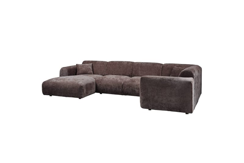 Hjørnesofa Sky - Varm brun, Høyre - Hagemøbler & utemiljø - Øvrig hagemøbler - Moduler