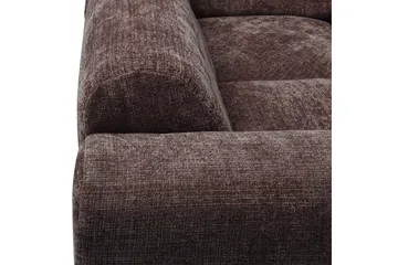 Hjørnesofa Sky - Varm brun, Venstre - Møbler - Sofaer - Hjørnesofaer - Hjørnesofa med divan