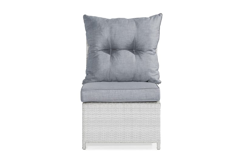 James Midtmodul Til Sofa - Hvit - Hagemøbler & utemiljø - Øvrig hagemøbler - Moduler - Midtmodul hagesofa