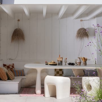 Krakk Nivo 52 cm utendørs - Natur - Hagemøbler & utemiljø - Øvrig hagemøbler - Moduler - Fotskammel & krakk utendørs