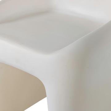 Krakk Nivo 52 cm utendørs - Natur - Hagemøbler & utemiljø - Øvrig hagemøbler - Moduler - Fotskammel & krakk utendørs