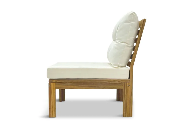 Lindha Midtmodul - Beige - Hagemøbler & utemiljø - Øvrig hagemøbler - Moduler - Midtmodul hagesofa