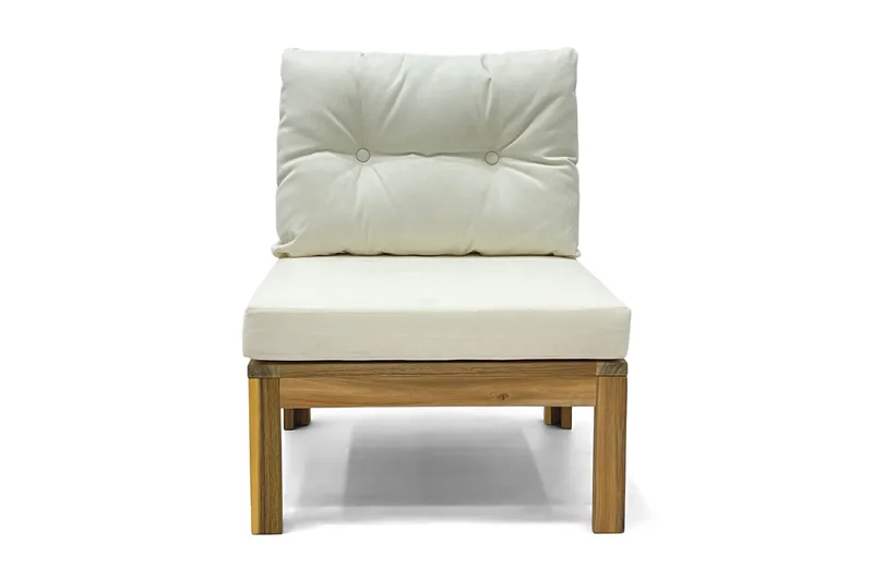 Lindha Midtmodul - Beige - Hagemøbler & utemiljø - Øvrig hagemøbler - Moduler - Midtmodul hagesofa