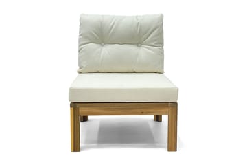 Lindha Midtmodul - Beige - Hagemøbler & utemiljø - Øvrig hagemøbler - Moduler - Midtmodul hagesofa