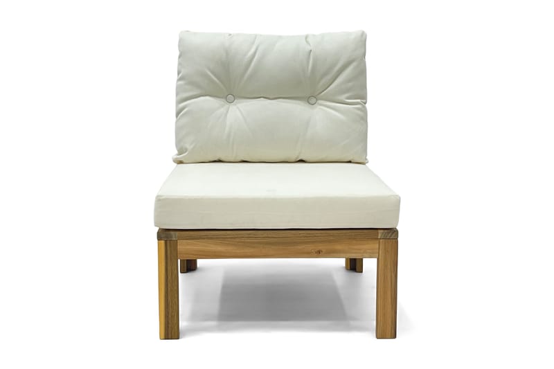 Lindha Midtmodul - Beige - Hagemøbler & utemiljø - Øvrig hagemøbler - Moduler - Midtmodul hagesofa