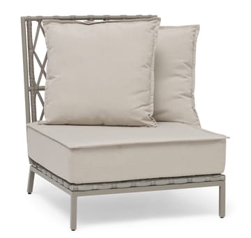 Loungesofa Hillerstorp Jet Set midtdel - Beige - Hagemøbler & utemiljø - Øvrig hagemøbler - Moduler - Midtmodul hagesofa