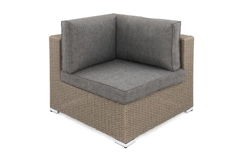 Marcus Hjørnemodul m Pute, Grå