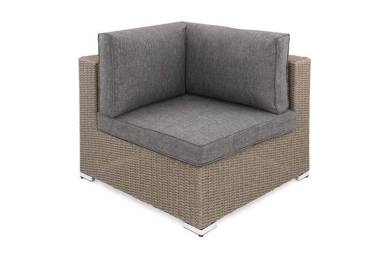 Marcus Hjørnemodul m Pute, Grå