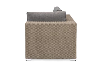 Marcus Hjørnemodul m Pute - Grå - Hagemøbler & utemiljø - Øvrig hagemøbler - Moduler