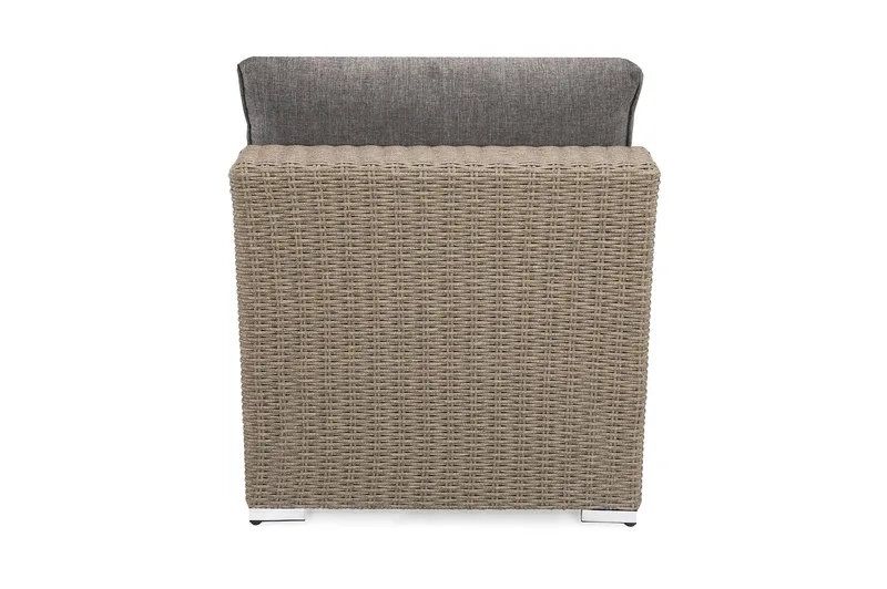 Marcus Midtmodul m Pute - Grå - Hagemøbler & utemiljø - Øvrig hagemøbler - Moduler - Midtmodul hagesofa