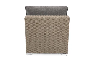 Marcus Midtmodul m Pute - Grå - Hagemøbler & utemiljø - Øvrig hagemøbler - Moduler - Midtmodul hagesofa