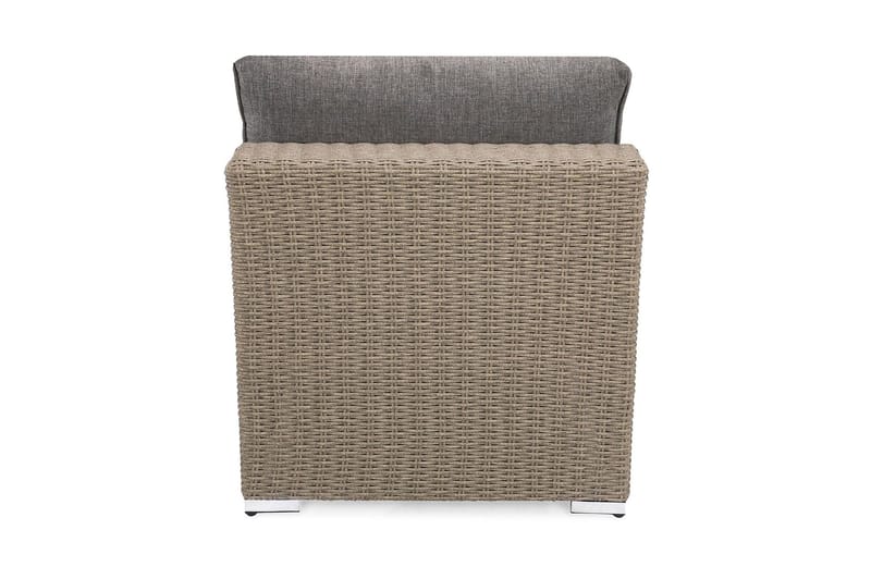 Marcus Midtmodul m Pute - Grå - Hagemøbler & utemiljø - Øvrig hagemøbler - Moduler - Midtmodul hagesofa