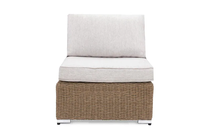 Marcus Midtmodul m Pute - Natur - Hagemøbler & utemiljø - Øvrig hagemøbler - Moduler - Midtmodul hagesofa