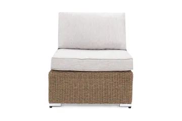 Marcus Midtmodul m Pute - Natur - Hagemøbler & utemiljø - Øvrig hagem øbler - Moduler - Midtmodul hagesofa