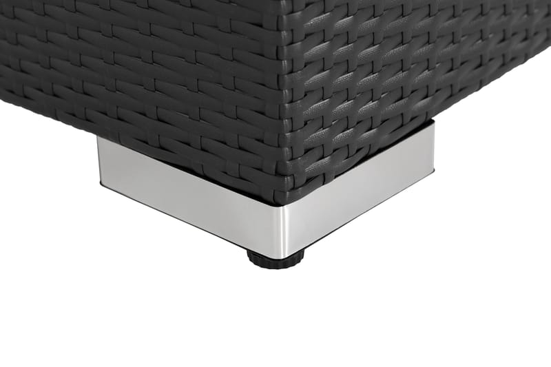 Midtdel Bahamas - Svart - Hagemøbler & utemiljø - Øvrig hagemøbler - Moduler - Midtmodul hagesofa