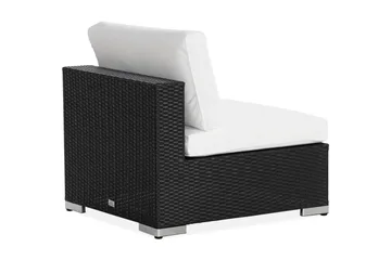Midtdel Bahamas - Svart - Hagemøbler & utemiljø - Øvrig hagemøbler - Moduler - Midtmodul hagesofa