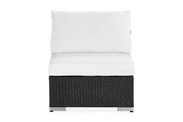 Midtdel Bahamas - Svart - Hagemøbler & utemiljø - Øvrig hagemøbler - Moduler - Midtmodul hagesofa